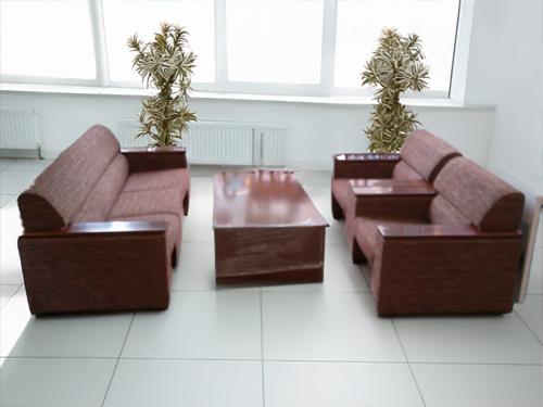 オカムラ / S-18H / ブラウン / 応接4点セット