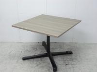 角テーブル ( オカムラ ) 木目調 / フラップ式