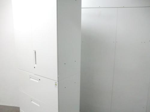 コクヨ / エディア / ホワイト / 上下連結キャビネット