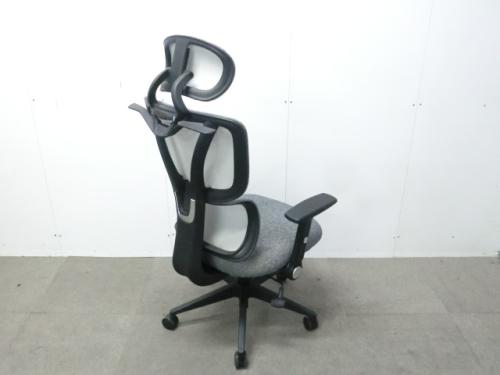 OAチェア肘有 / ライトグレー / 【新品】