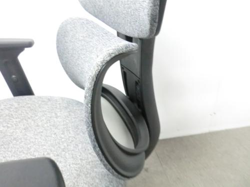 OAチェア肘有 / ライトグレー / 【新品】