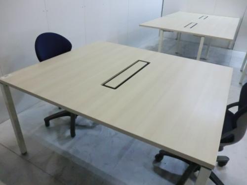 オカムラ / アプションフリー / 木目調 / 3Y2A4L-MU03 【中古】 システムデスク