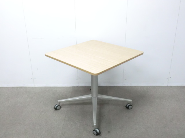 イトーキ / 木目調 / 【中古】昇降角テーブル