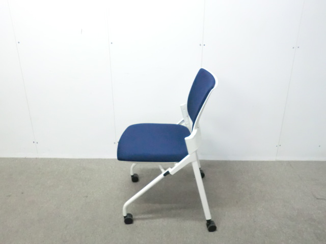 イトーキ/モノン/ ダークブルー / 【中古】 カートチェア/ 0016052-1