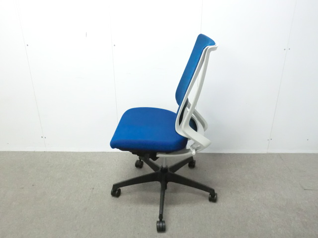 コクヨ / デュオラ / ブルー / CRSG3000E1N 【中古】 OAチェア肘無し