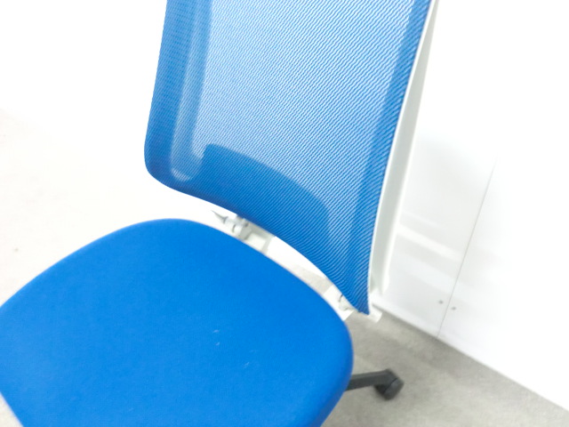 コクヨ / デュオラ / ブルー / CRSG3000E1N 【中古】 OAチェア肘無し