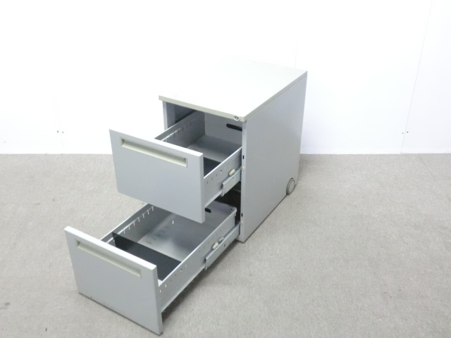 ウチダ/FEED / ニューグレー / 【中古】 2段ワゴン