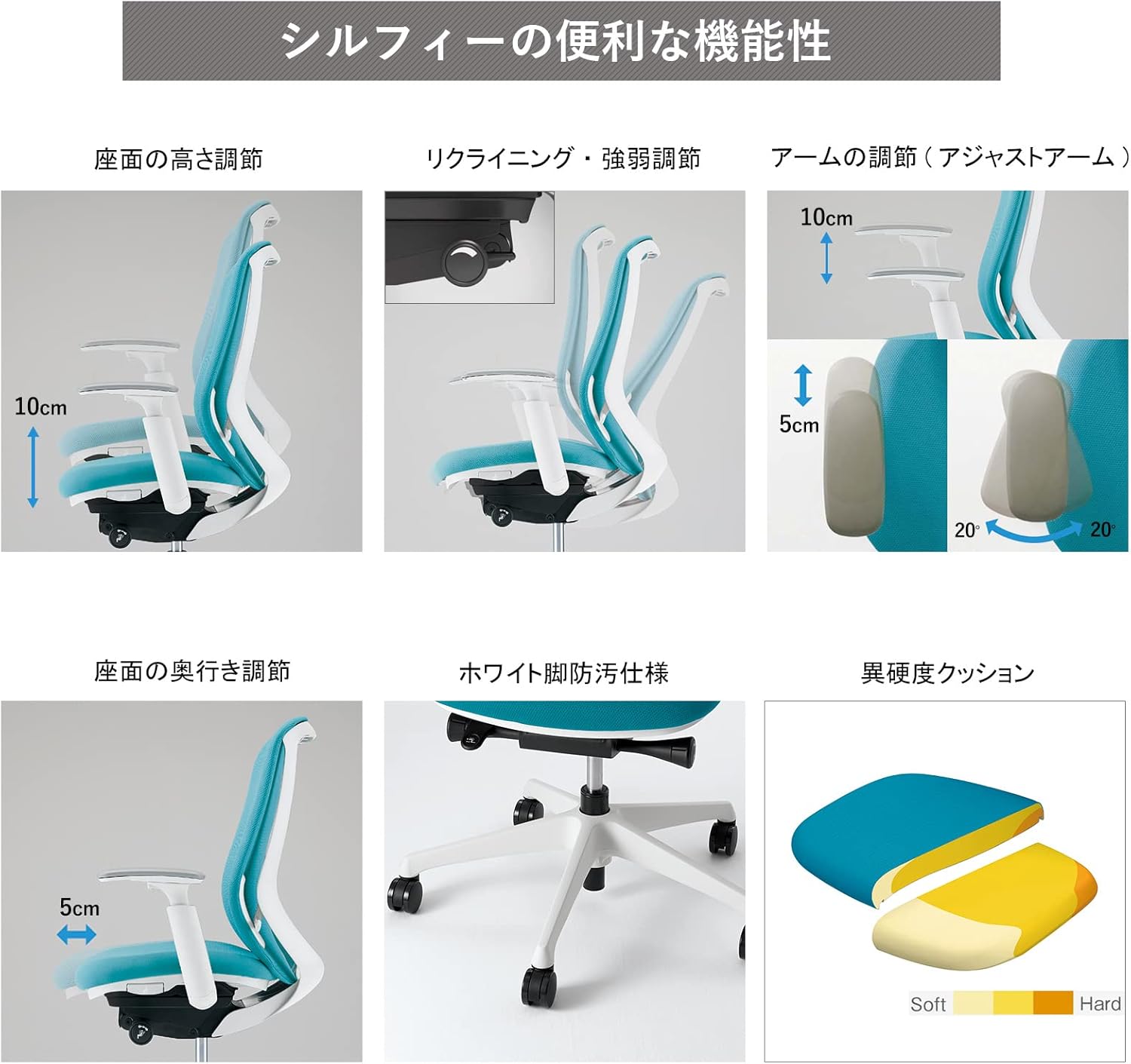 シルフィ /オカムラ /ブラック /C68AXR-FMP1