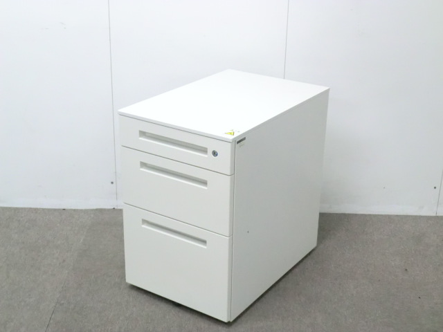イトーキ / CZR / ホワイト / 【中古】 3段ワゴン