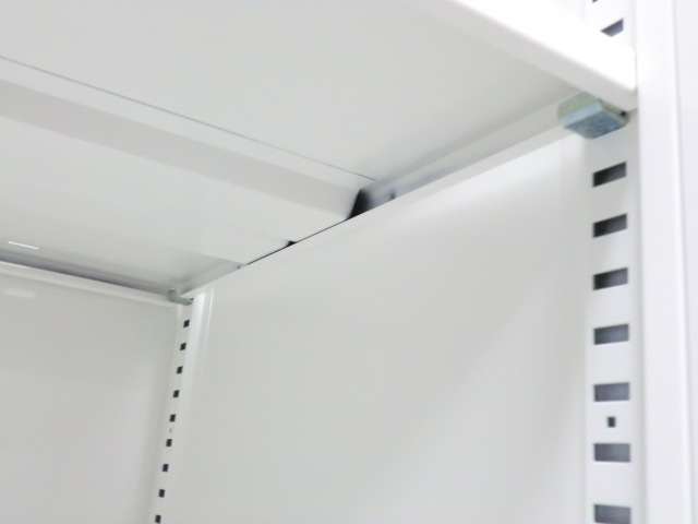 イトーキ/シンライン/ホワイト/【中古】 両開きキャビネット