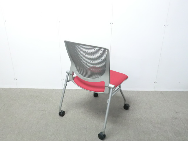 オカムラ / グラータ / レッド / 8142RR-FBA9 【中古】 カートチェア