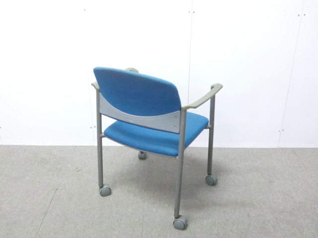 ウチダ / MF-163A / ブルー / 【中古】 カートチェア