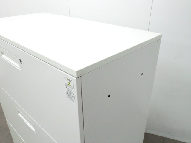 コクヨ/ エディア / ホワイト / BWU-L3A59SAWNN 【中古】 3段ラテラル