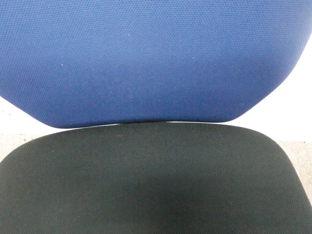 プラス / ネクシス / ダークブルー / KC-NX616SL BL 【中古】 OAチェア肘無し