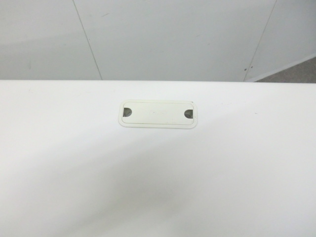 プラス/フラットライン/ ホワイト / SP-107D-3 WH 【中古】 片袖デスク