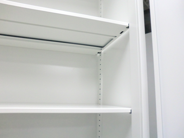 コクヨ / エディア / ホワイト / 【中古】 上下連結書庫