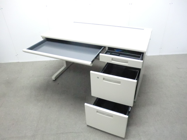 コクヨ / MXプラス / ニューグレー/片袖デスク