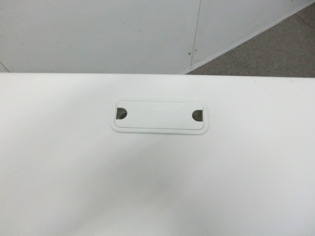 プラス / フラットライン / ホワイト / SP-127D-3 WH 【中古】 片袖デスク