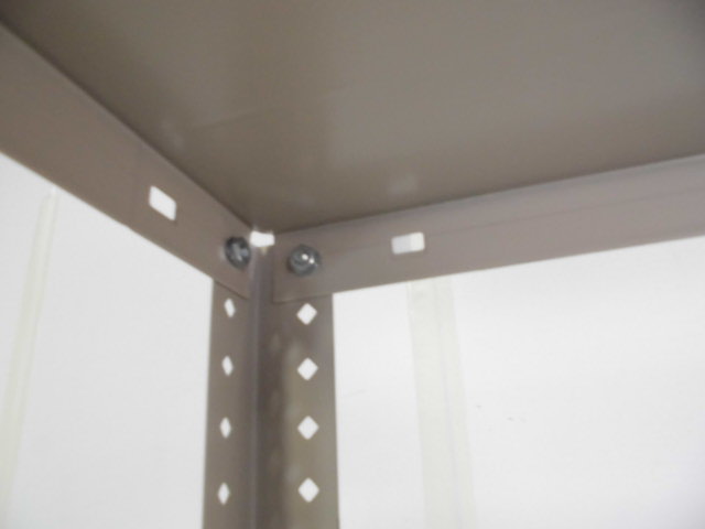 軽量ラック / ニューグレー / 天地5段 / ボルト式