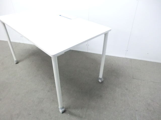 イトーキ/ アクティブフィールド / ホワイト / AF-1207PWC1-WL 【中古】 平デスク