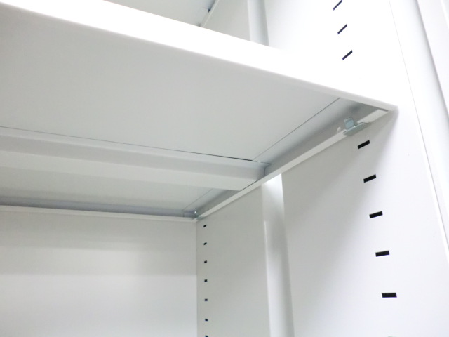 イナバ/ リベスト / ホワイト / 【中古】 上下連結書庫