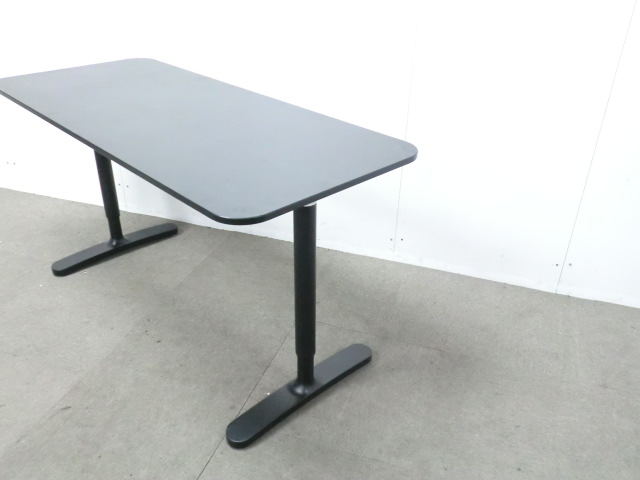 会議テーブル / ブラック / 【中古】