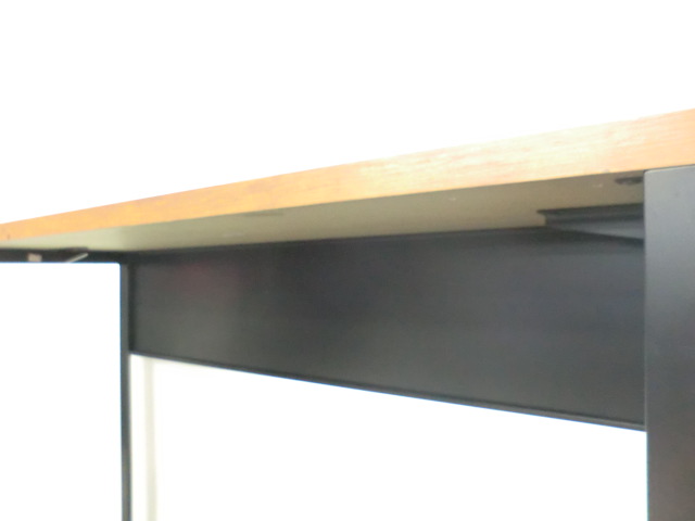 オカムラ/アルトピアッツァ/木目調/【中古】カウンターテーブ