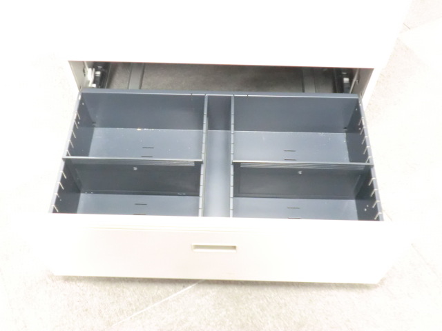 イトーキ / シンライン / ニューグレー HFM-128AAB-WE 【中古】 4段ラテラル