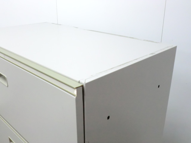 イトーキ / シンライン / ニューグレー HFM-128AAB-WE 【中古】 4段ラテラル