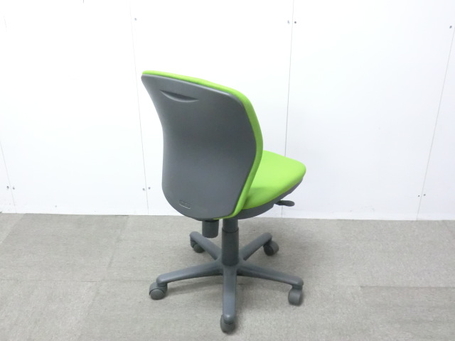 アイコ / ライトグリーン / OA-1000 【中古】 OAチェア肘無し