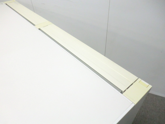 コクヨ/IS/ホワイト/【中古】 平デスク / 引出ホワイト