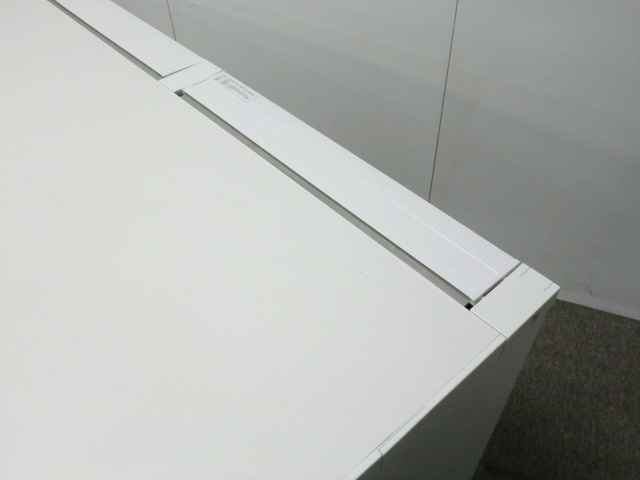 コクヨ / IS / ホワイト / SDT-IS127PAWN 【中古】 平デスク / 引出ブラック