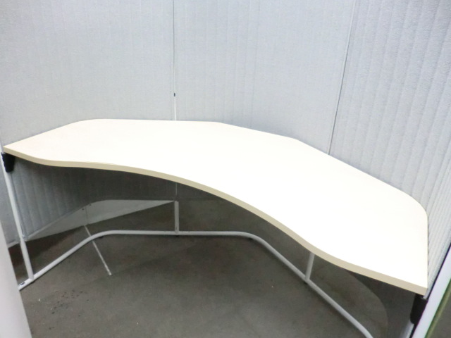 コクヨ/ インフレーム / SN-THX16BMV5GN38NN 【中古】 ブースデスク