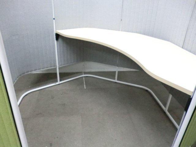 コクヨ/ インフレーム / SN-THX16BMV5GN38NN 【中古】 ブースデスク