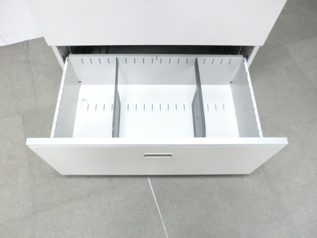 イトーキ/シンライン/ ニューグレー / 【中古】 上下連結