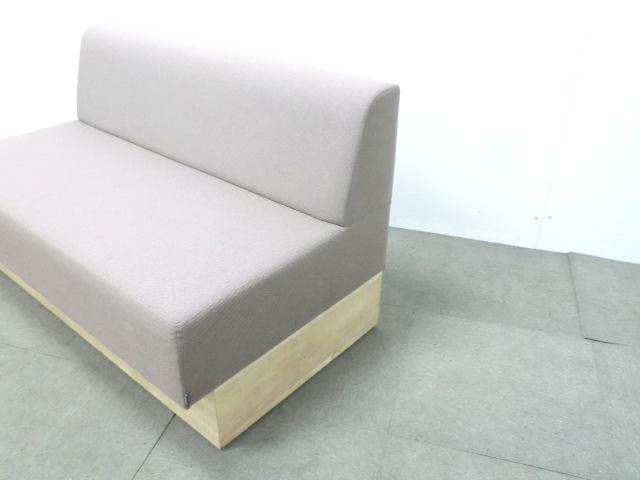 イトーキ/ ノットワーク / ブラウン / 【中古】 ソファ