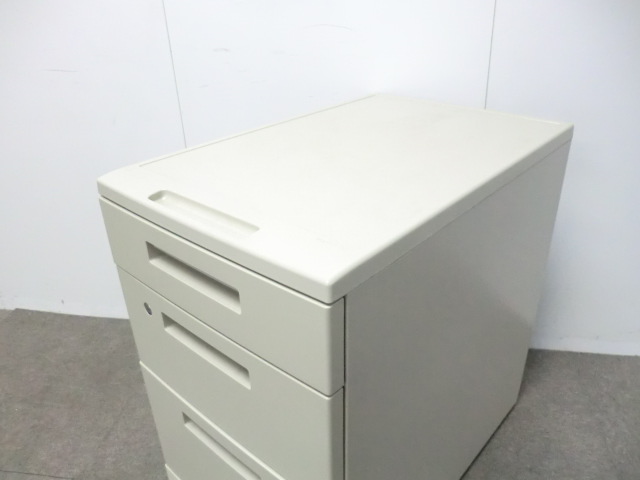 コクヨ/ MX+ / ニューグレー / 【中古】 3段ワゴン