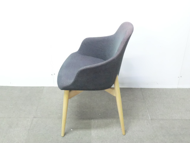 相合家具/ケイク2/グレー / 【中古】 ミーティングチェア